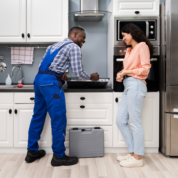 can you provide an estimate for cooktop repair before beginning any work in Lorado WV